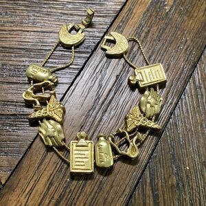 Vintage TOFA Physician Sliding Bracelet - Elegant and Unique